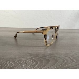 DIFF Eyewear Bella Cream Tortoise Shell Frame- Clear Lenses Women's Sunglasses